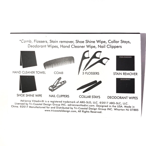 ADRIENNE VITTADINI Men’s Essentials Kit 19 Pieces - Picture 6 of 7